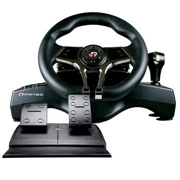 Volante de Carreras con Pedales Subsonic Racing Wheel GS550 para