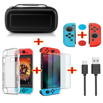 Funda Protectora Para Nintendo Switch 6 En 1