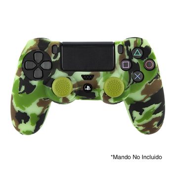 Funda + Grips FR-TEC Glow in the dark fluorescente para Mando DualSense PS5  - Mando consola - Los mejores precios