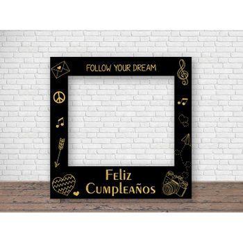 Oedim Feliz 40 Cumpleaños 80 X 80 Cm, Eventos O Celebraciones Puntuales, Ventana Troquelada, Photocall Cartón con Ofertas en Carrefour