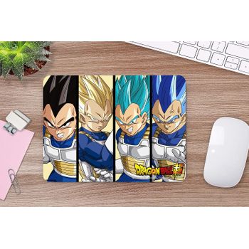 Oedim Alfombrilla De Ratón Ordenador Dragon Ball Super Vegeta Producto Oficial Toei Animation Pvc | 28x21cm | Productos Originales | Moqueta Pvc | Suelo Vinilico | Decoración Del Hogar | Dbs