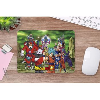 Oedim Alfombrilla De Ratón Ordenador Dragon Ball Super Varios Personajes Producto Oficial Toei Animation Pvc | 28x21cm | Productos Originales | Moqueta Pvc | Suelo Vinilico | Decoración Del Hogar | Dbs