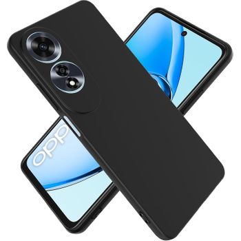 Funda Oppo A60 (4g) Carcasa Gel Tpu Silicona Negro