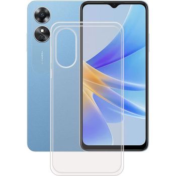 Funda Oppo A17 (4g) Carcasa Gel Tpu Silicona Transparente