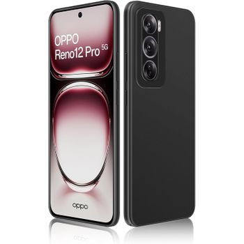 Funda Oppo Reno 12 Pro (5g) Carcasa Gel Tpu Silicona Negro