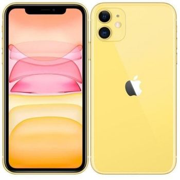 Iphone 11 128gb Amarillo Reacondicionado Grado A.