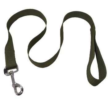 Correa Para Perros Nylon Kaki 2,5 Cm X 1,10 Mt