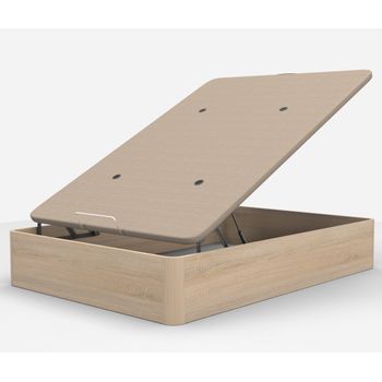 Canape Abatible 32 Cm Pikolin De Madera En Color Wengué 105 X 190 Cm con  Ofertas en Carrefour