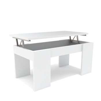 Mesa De Centro Elevable Low Cost 100 X 45–56 X 50 Cm con Ofertas en  Carrefour