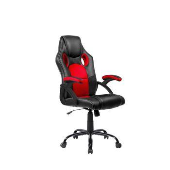 Silla Gaming Ergonómica Con Reposabrazos Rojo Dormidán