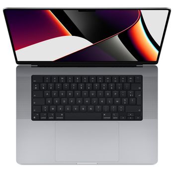 Portatil Macbook Pro Retina Mk1a3ll/a, (2021 ), M1 Max, 64 Gb, 1024 Gb Ssd, 16,2" Retina Gris Espacial - Reacondicionado Grado A