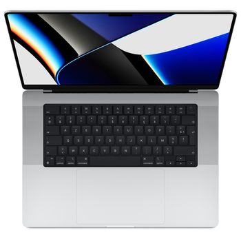 Portatil Macbook Pro Retina Mk1e3ll/a, (2021 ), M1 Pro, 32 Gb, 512 Gb Ssd, 16,2" Retina Plata - Reacondicionado Grado A