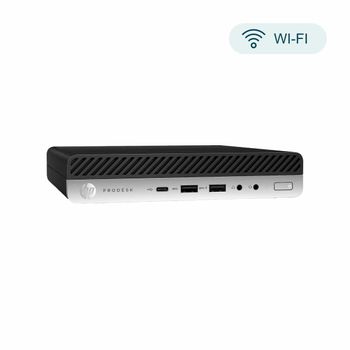 Hp Prodesk 600 G4 Mini I5 8500t, 8gb, Ssd 256gb, Wifi, A+/ Producto Reacondicionado