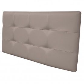 Cabecero De Cama 100, Tapizado En Polipiel Tennessee Arena Para Cama Juvenil/matrimonio, 100x70 Cm De Alto