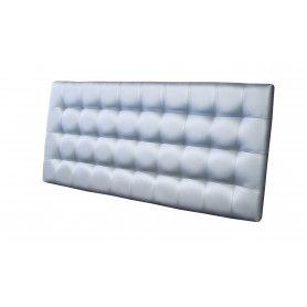 Cabecero De Cama 180, Tapizado En Polipiel Kansas Blanco Para Cama  Niño/juvenil/matrimonio, 180x70 Cm De Alto con Ofertas en Carrefour