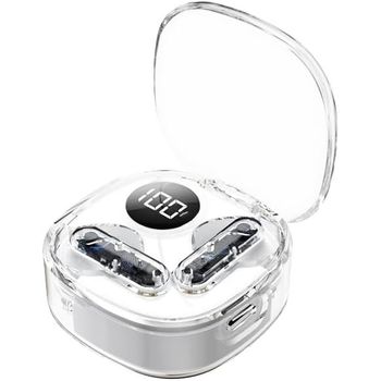 Auriculares Inalámbricos Bluetooth V5.3 Apro138 Digital, Estéreo, Táctil Blanco -karawan
