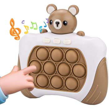 Juguete Sensorial Para Niños Antiestres, Juguete De Puzzles Interactivo Multijugador Oso