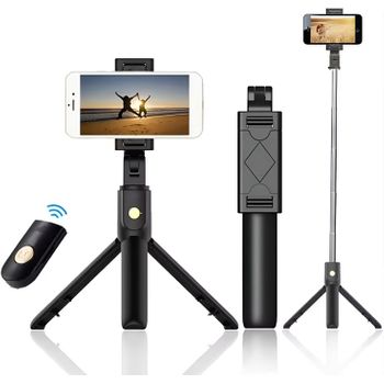 Palo De Selfie Inalámbrico Con Bluetooth, Selfie Stick 3 En 1 Para Móvil De 70 Cm