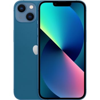 Iphone 13 128gb Azul - Grado Excelente (a+) + 2 Años De Garantía + Caja Con Cargador Y Cable