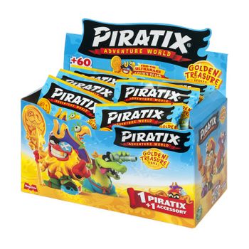 Piratix Golden Treasure One Pack 24 Unidades