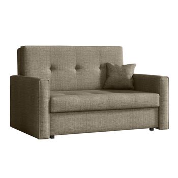 Sofá-cama Columbus 110, Caja De Ropa De Cama, Muebles Ya Montados, 85x133x98cm