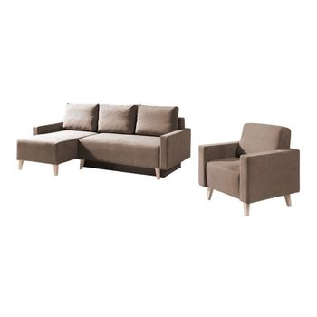 Conjunto De Muebles Tapizado Providence D105, Función De Descanso, Tapiz