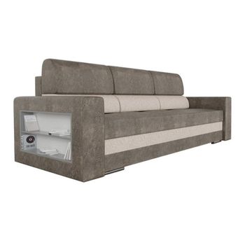 Sofá-cama Decatur 100, Caja De Ropa De Cama, 88x236x92cm