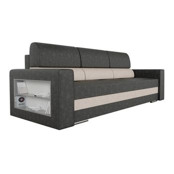 Sofá-cama Decatur 100, Caja De Ropa De Cama, 88x236x92cm