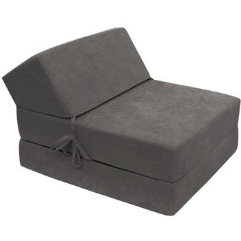 Sillón Comfivo 120, Gris, Tapiz, 58x73x90cm