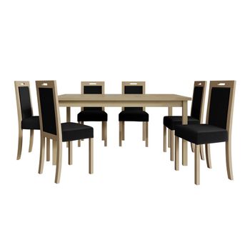 Conjunto De Comedor Victorville 262, Número De Asientos: 4, 78x90x160cm