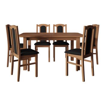 Conjunto De Comedor Victorville 273, Número De Asientos: 6, 76x80x140cm