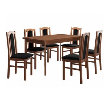 Conjunto De Comedor Victorville 277, Número De Asientos: 6, 78x80x140cm