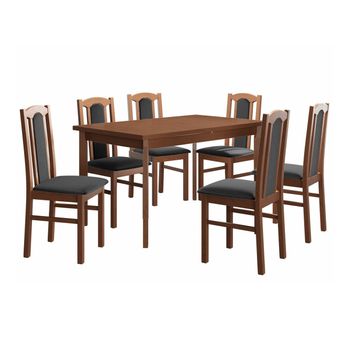 Conjunto De Comedor Victorville 277, Número De Asientos: 6, 78x80x140cm