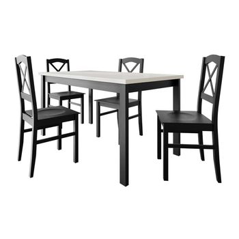 Conjunto De Comedor Victorville 280, Número De Asientos: 4, 76x80x120cm