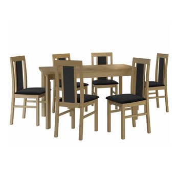 Conjunto De Comedor Victorville 293, Número De Asientos: 6, 78x80x140cm