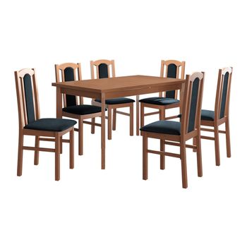 Conjunto De Comedor Victorville 313, Número De Asientos: 6, 78x80x140cm