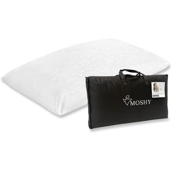 Almohada Sensil Viscoelastica 80 Cm Alto Volumen, Moshy