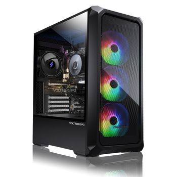 Pc Gaming Volttierpc – Amd Ryzen 5 5600x, 32gb Ram, 1tb M.2 Ssd, Rtx 4060, Wifi 6, Bluetooth 5.2, Windows 11 Pro