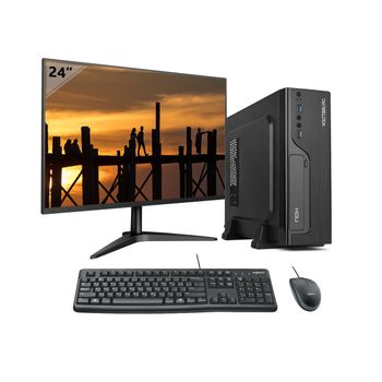 Pc Sobremesa Completo Volttierpc - Amd Ryzen 5 5600g/32gb Ram/1tb M.2 Ssd/radeon Vega 7/wifi 6/bluetooth 5.2/monitor 24"+pack Teclado/ratón/windows 11 Pro