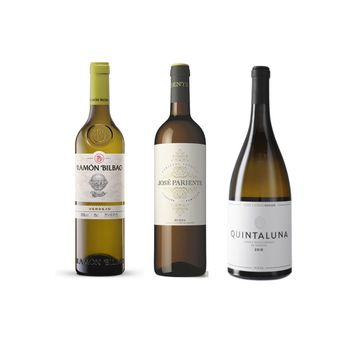 Lote Verdejos Especiales - Ramón Bilano Verdejo 13%, José Pariente Verdejo 13%, Quintaluna 14% - 3 Botellas De 75cl