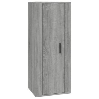 Mueble Para Tv De Pared Gris Sonoma 40x34,5x100 Cm