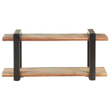 Mueble Para Tv De Madera Maciza Reciclada 90x40x40 Cm