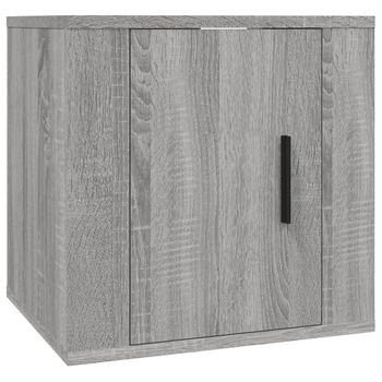 Mueble Para Tv De Pared Gris Sonoma 40x34,5x40 Cm