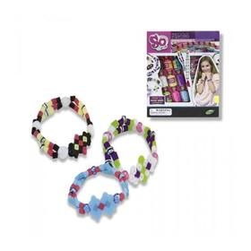 Estudio de pulseras 6 en 1 Shimmer 'n Sparkle, Estudio de pulseras 6 en 1,  Manualidades para niña, 6 estilos diferentes, Juego pulseras niña, Kit para hacer  pulseras, Juguetes de Moda, Juguetes para diseñar joyas