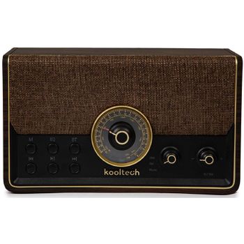 Radio Vintage Kooltech Techno Marron Bluetooth - Radio - Usb