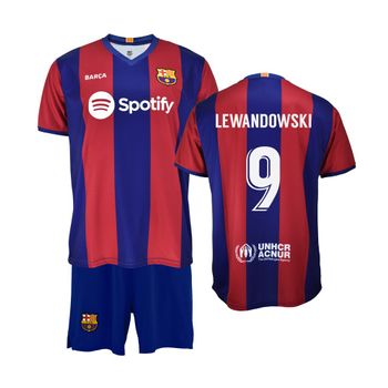 Conjunto Niño Lewandowski Fc Barcelona Producto Oficial Licenciado  23-24