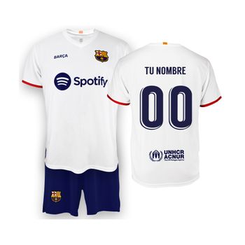 Conjunto Niño Personalizable Fc Barcelona Producto Oficial Licenciado  23-24