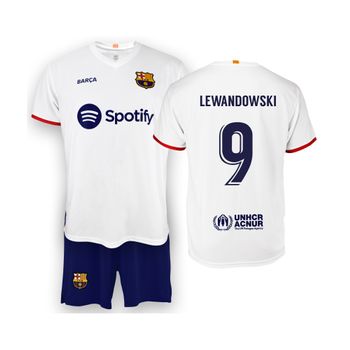 Conjunto Niño Lewandowski Fc Barcelona Producto Oficial Licenciado  23-24