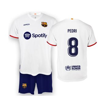 Conjunto Niño Pedri Fc Barcelona Producto Oficial Licenciado  23-24