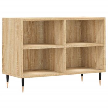 Mueble De Tv Madera De Ingeniería Roble Sonoma 69,5x30x50 Cm